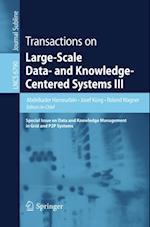 Transactions on Large-Scale Data- and Knowledge-Centered Systems III