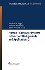 Human - Computer Systems Interaction: Backgrounds and Applications 2