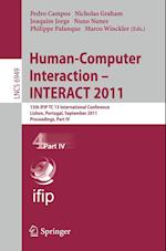 Human-Computer Interaction -- INTERACT 2011