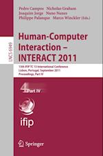 Human-Computer Interaction -- INTERACT 2011