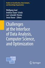 Challenges at the Interface of Data Analysis, Computer Science, and Optimization