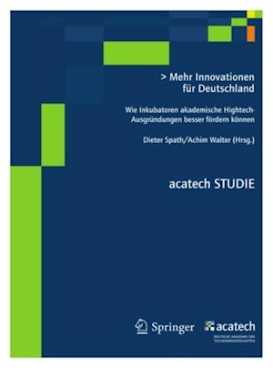 Mehr Innovationen für Deutschland