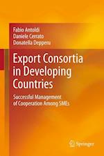 Export Consortia in Developing Countries
