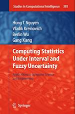 Computing Statistics under Interval and Fuzzy Uncertainty