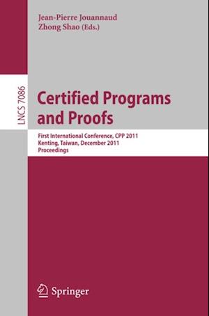 Certified Programs and Proofs