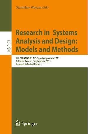Research in  Systems Analysis and Design: Models and Methods