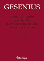 Hebräisches und Aramäisches Handwörterbuch über das Alte Testament