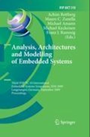 Analysis, Architectures and Modelling of Embedded Systems