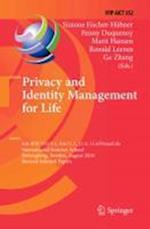 Privacy and Identity Management for Life