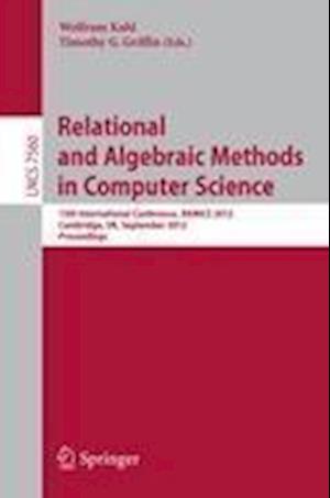 Relational and Algebraic Methods in Computer Science