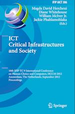 ICT Critical Infrastructures and Society