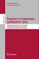 Progress in Cryptology – LATINCRYPT 2012