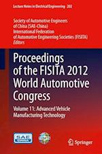 Proceedings of the FISITA 2012 World Automotive Congress