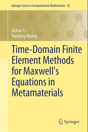 Time-Domain Finite Element Methods for Maxwell's Equations in Metamaterials
