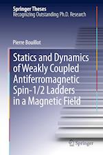 Statics and Dynamics of Weakly Coupled Antiferromagnetic Spin-1/2 Ladders in a Magnetic Field