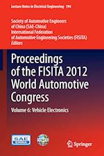 Proceedings of the FISITA 2012 World Automotive Congress