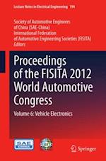 Proceedings of the FISITA 2012 World Automotive Congress