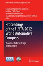 Proceedings of the FISITA 2012 World Automotive Congress