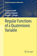 Regular Functions of a Quaternionic Variable