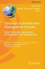 Advances in Production Management Systems. Value Networks: Innovation, Technologies, and Management