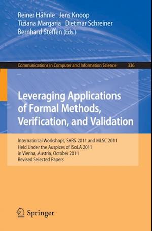 Leveraging Applications of Formal Methods, Verification, and Validation