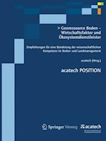 Georessource Boden – Wirtschaftsfaktor und Ökosystemdienstleister