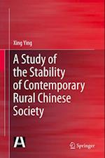 Study of the Stability of Contemporary Rural Chinese Society