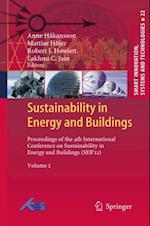 Sustainability in Energy and Buildings