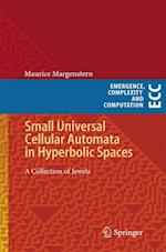 Small Universal Cellular Automata in Hyperbolic Spaces