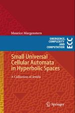 Small Universal Cellular Automata in Hyperbolic Spaces