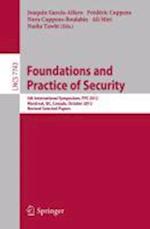 Foundations and Practice of Security
