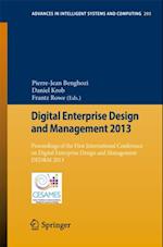 Digital Enterprise Design and Management 2013