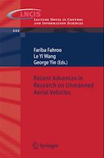 Recent Advances in Research on Unmanned Aerial Vehicles