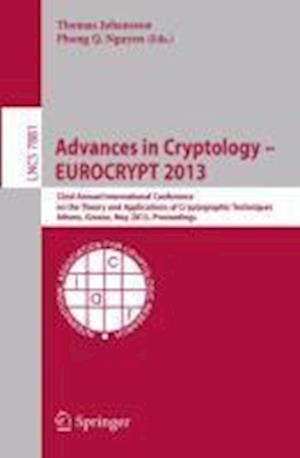 Advances in Cryptology – EUROCRYPT 2013
