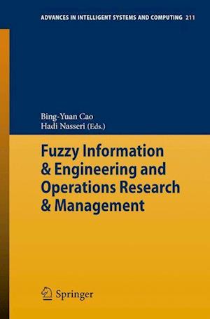 Fuzzy Information & Engineering and Operations Research & Management