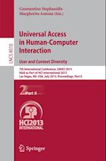 Universal Access in Human-Computer Interaction: User and Context Diversity