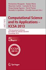 Computational Science and Its Applications -- ICCSA 2013
