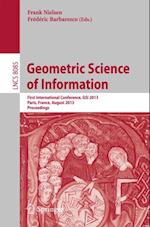 Geometric Science of Information
