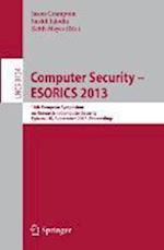 Computer Security -- ESORICS 2013