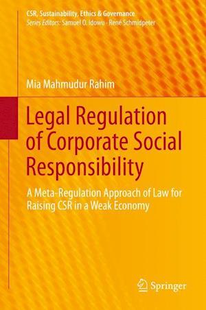 Legal Regulation of Corporate Social Responsibility