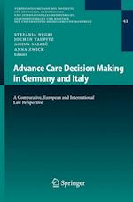 Advance Care Decision Making in Germany and Italy