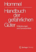 Handbuch der gefahrlichen Guter. Erlauterungen und Synonymliste