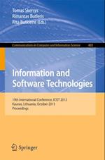 Information and Software Technologies