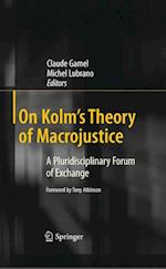 On Kolm's Theory of Macrojustice