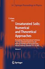 Unsaturated Soils: Numerical and Theoretical Approaches