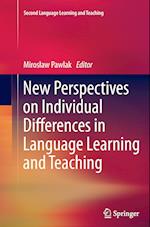 New Perspectives on Individual Differences in Language Learning and Teaching