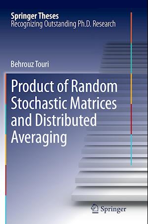 Product of Random Stochastic Matrices and Distributed Averaging