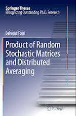 Product of Random Stochastic Matrices and Distributed Averaging