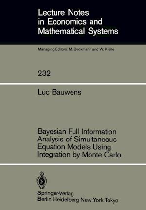 Bayesian Full Information Analysis of Simultaneous Equation Models Using Integration by Monte Carlo