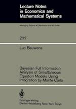 Bayesian Full Information Analysis of Simultaneous Equation Models Using Integration by Monte Carlo